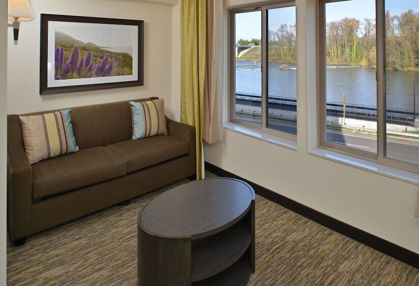 스탠다드 스튜디오 더블 침대, Candlewood Suites Eugene Springfield, An Ihg