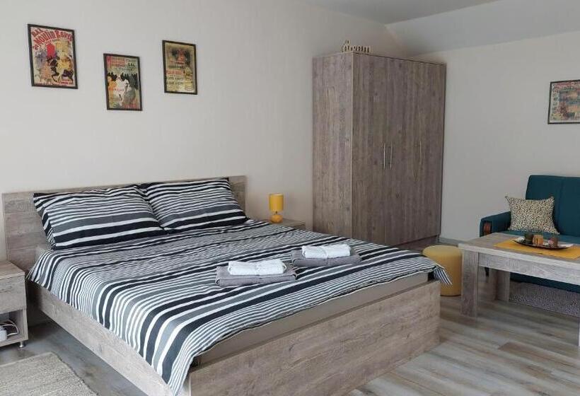 آپارتمان 1 خوابه با تراس, Apartmani Malina