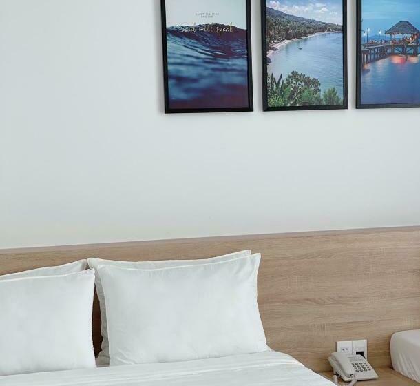 اتاق استاندارد سه تخته با بالکن, Nhật Phương