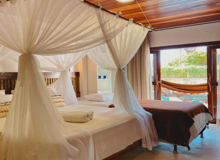 اتاق استاندارد سه تخته با بالکن, Velho Chico