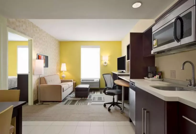 身障者適用スイートルーム, Home2 Suites By Hilton Greensboro Airport, Nc