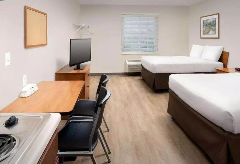２ダブルベッドのスタンダードルーム, Woodspring Suites Huntsville/ Madison