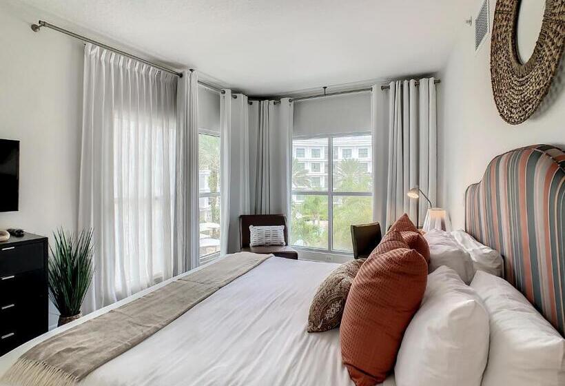 带1个卧室带泳池的公寓, Pet Friendly In Orlando Area Near Disney