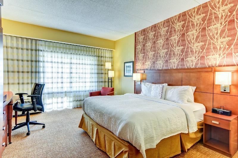 스탠다드 룸 킹사이즈 침대, Courtyard By Marriott Bridgeport Clarksburg