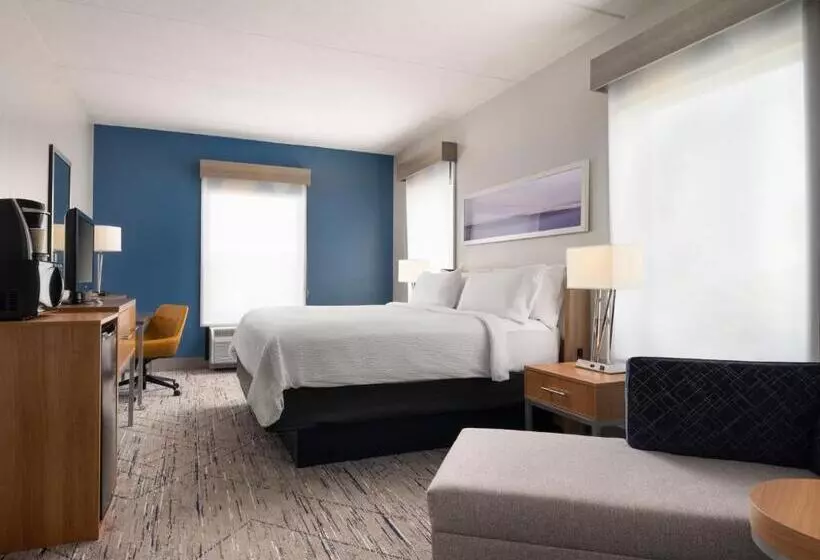 キングサイズベッドのスーペリアルーム, Holiday Inn Express And Suites New Orleans Airport, An Ihg