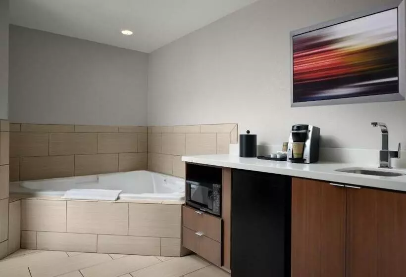キングサイズベッドのスイートルーム, Holiday Inn Express And Suites New Orleans Airport, An Ihg