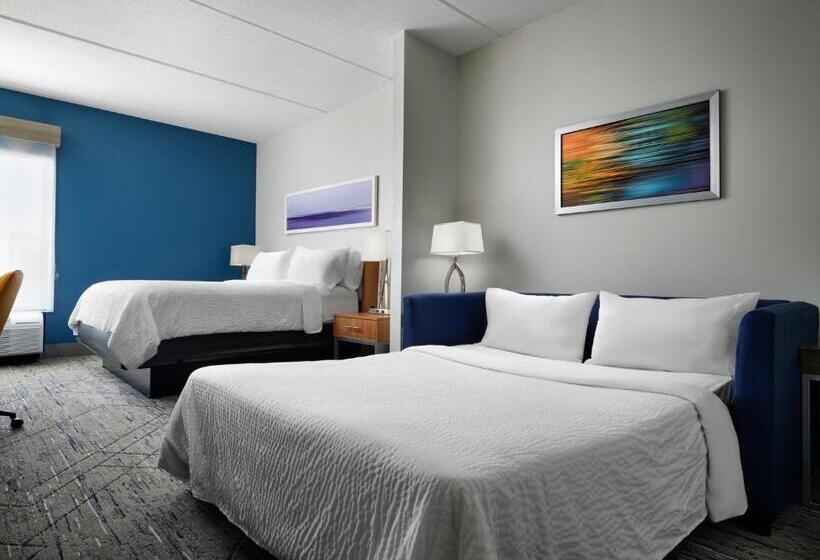 Suíte Cama King, Holiday Inn Express And Suites New Orleans Airport, An Ihg