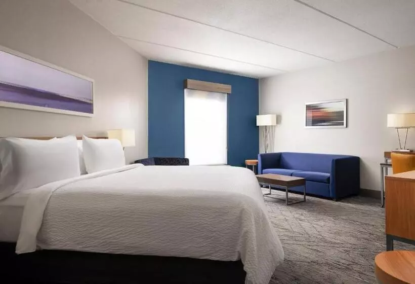 キングサイドベッドのスタンダードワンルーム, Holiday Inn Express And Suites New Orleans Airport, An Ihg