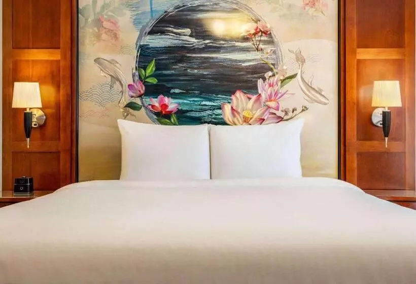 キングサイズベッドのデラックスルーム, Viana Hotel And Spa, Trademark Collection By Wyndham