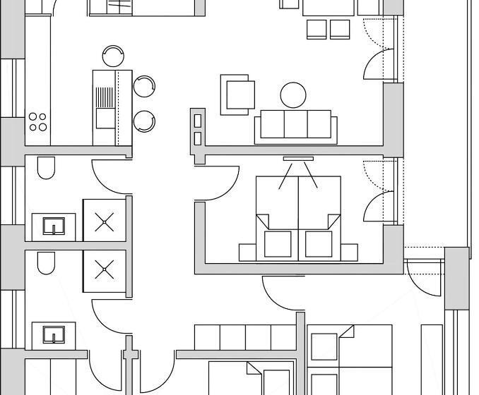 شقة 3 غرف, Schtûbat