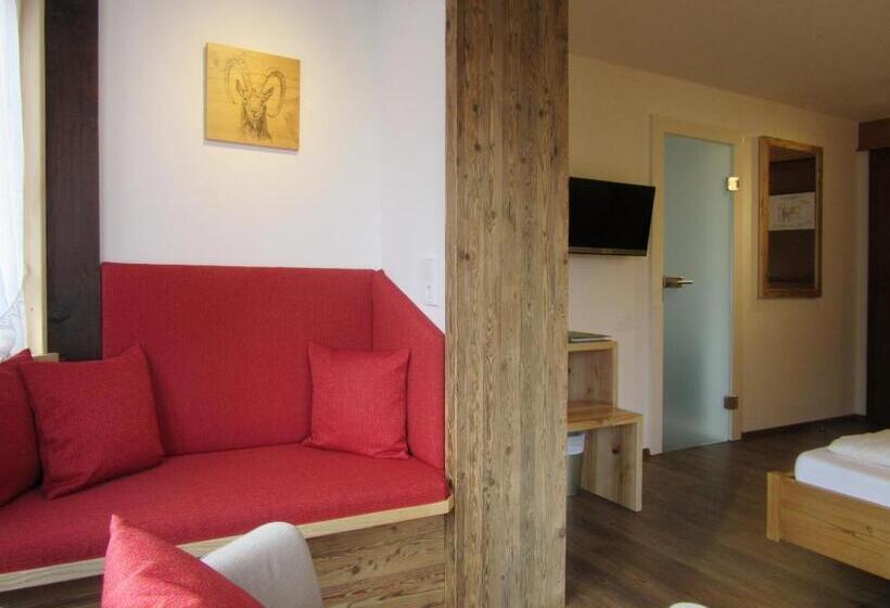 غرفة ديلوكس مزودة بشرفة, Alpensonne