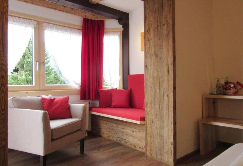 غرفة ديلوكس مزودة بشرفة, Alpensonne