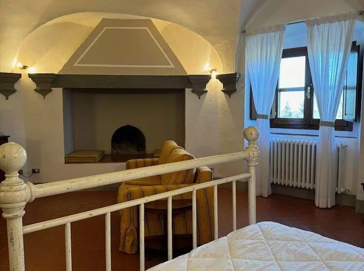 Superior-huoneisto 1 Makuuhuone, Castello Vicchiomaggio
