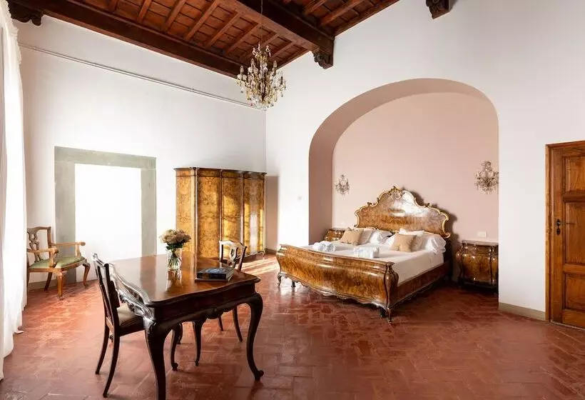 Deluxe-huoneisto 1 Makuuhuone, Castello Vicchiomaggio