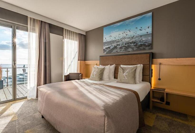 חדר סטנדרט נוף לים עם מרפסת, Zeezicht