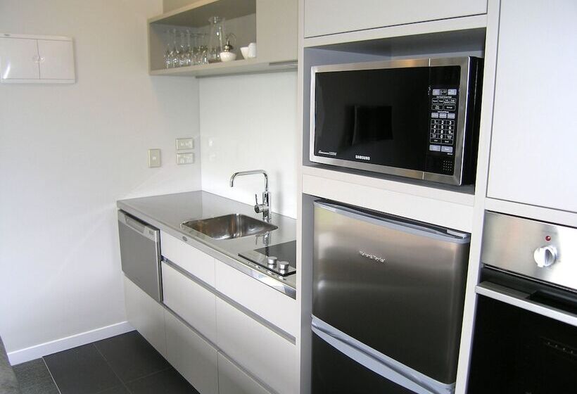 דירת אקזקיוטיב, חדר שינה 1, Kerikeri Homestead Motel & Apartments