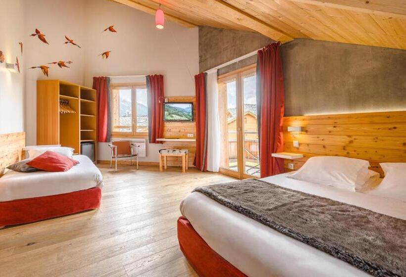 غرفة قياسية ثلاثية مزودة بشرفة, Anova Hotel & Spa