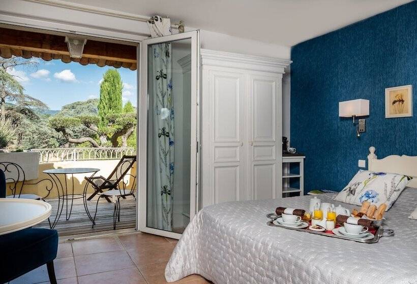 テラス付きスタンダードルーム, Auberge Du Lac