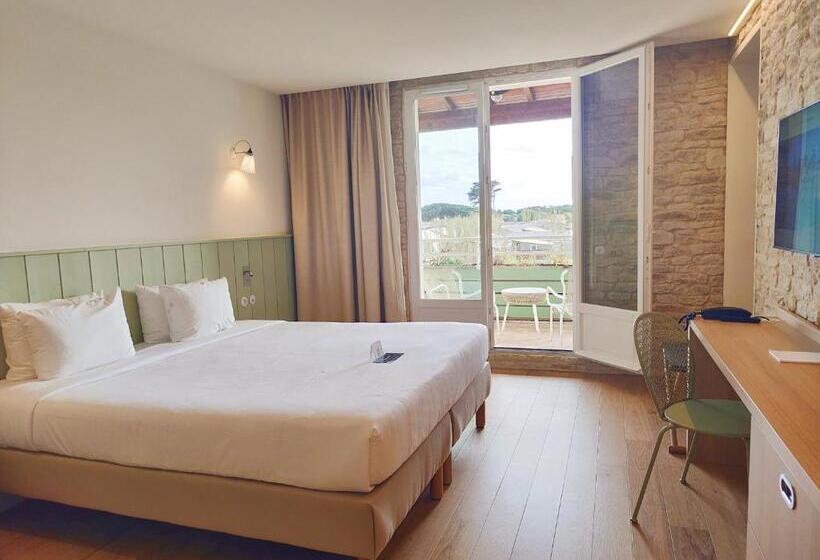 Standardzimmer mit Balkon, Les Grenettes