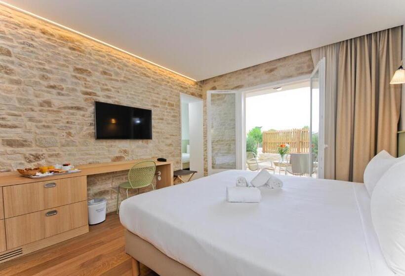 Standardzimmer mit Terrasse, Les Grenettes