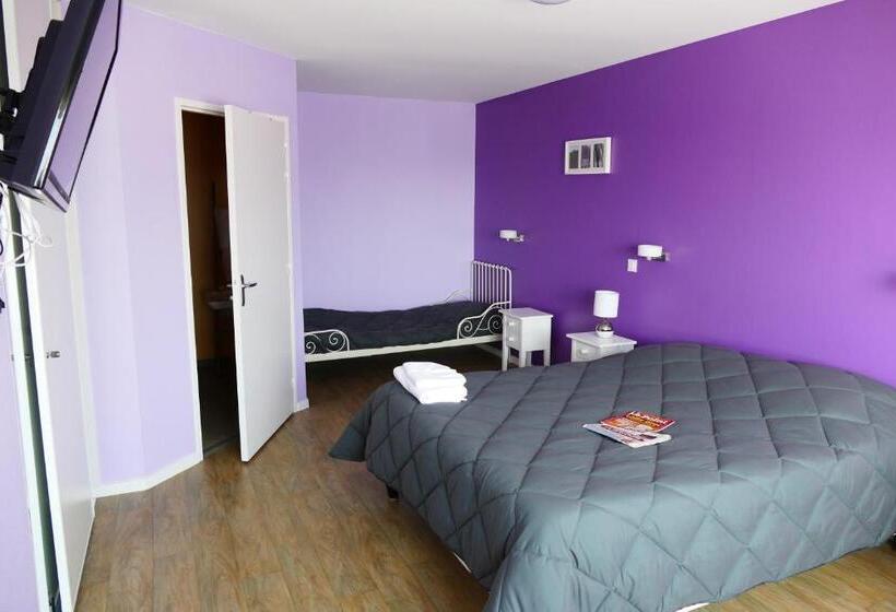 Standard 4 Pers. Værelse, Logis La Rose Des Vents