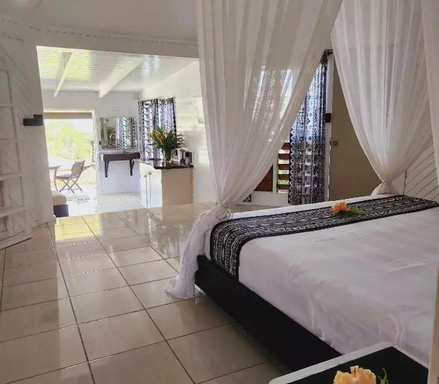デラックスビラの１ベッドルーム, Taveuni Island Resort And Spa