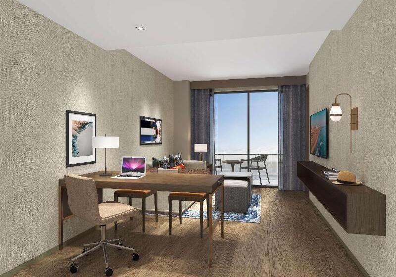 سوئیت با تخت بزرگ, Embassy Suites By Hilton Virginia Beach Oceanfront Resort