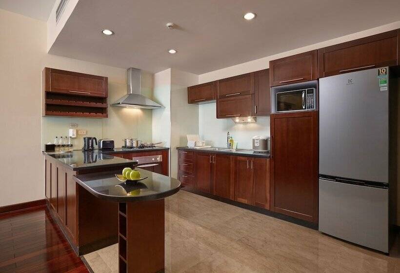 ３ベッドルームのデラックスアパートメント, Fraser Suites Hanoi