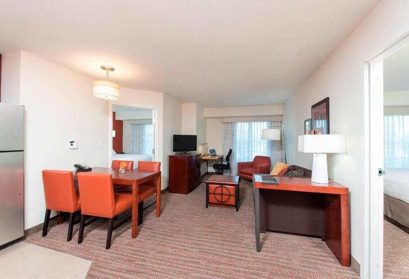 带2个卧室的套房, Residence Inn By Marriott Austin   University Area