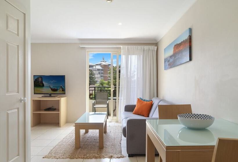 סטודיו סטנדרט עם מרפסת, Terrigal Sails Serviced Apartments