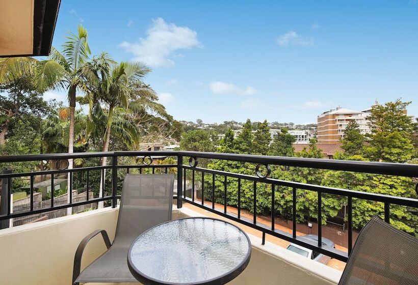 סטודיו סטנדרט עם מרפסת, Terrigal Sails Serviced Apartments