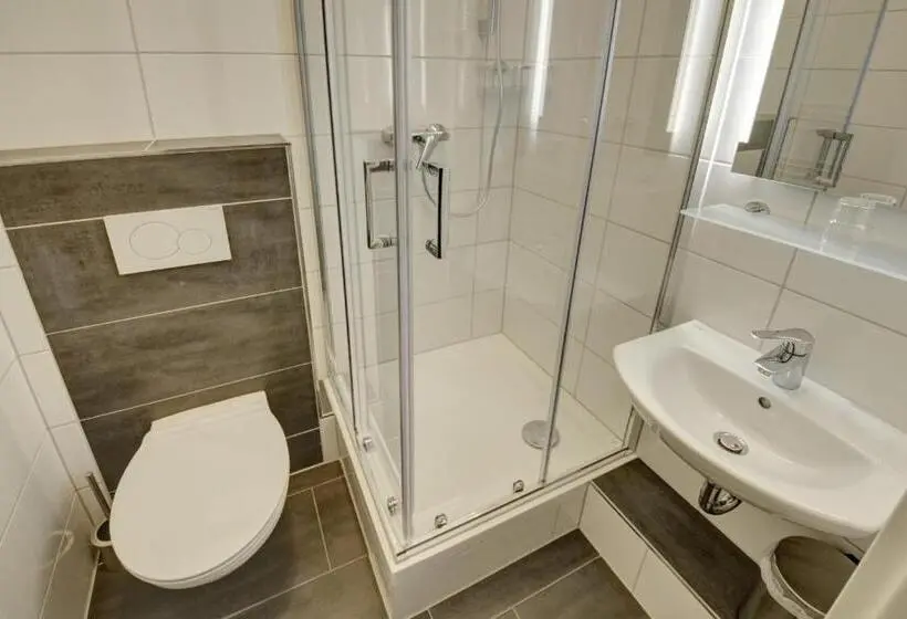 バスルーム共有のシングルスタンダード, Pension Hygge Am Hafen