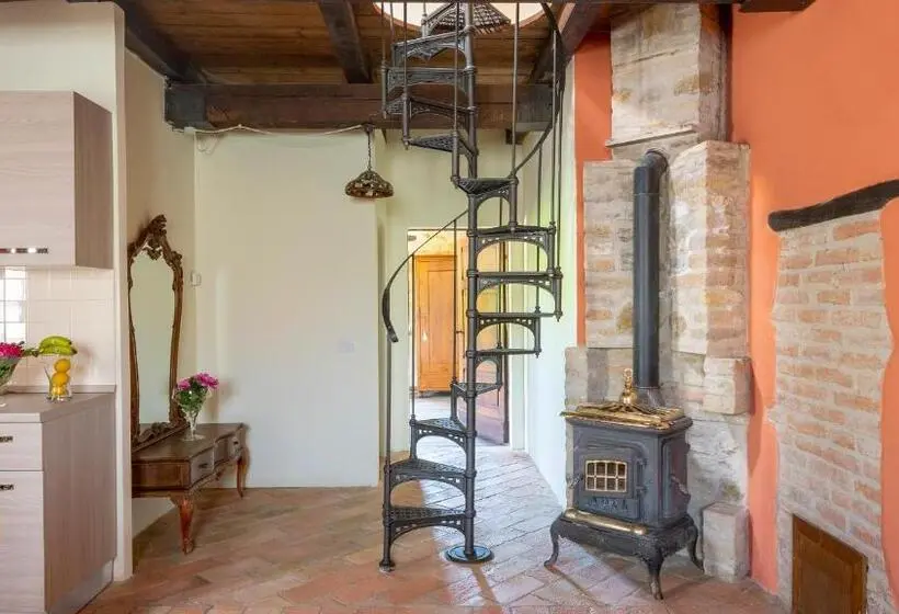 庭の見える１ベッドルームアパートメント, Agriturismo I Pietrini