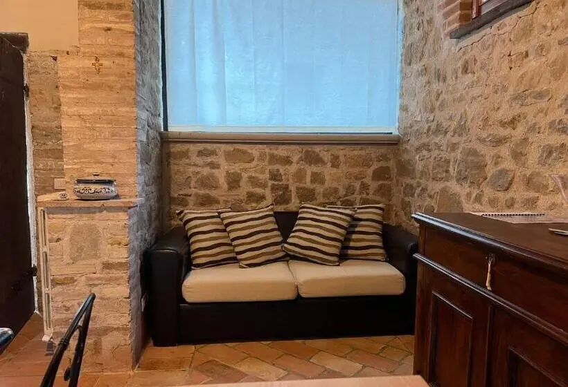 １ベッドルームのスーペリアアパートメント, Agriturismo I Pietrini