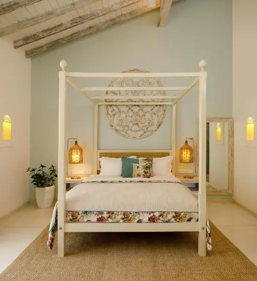 Deluxe-huone Sivuttainen Merinäkymä, Villa Selenya