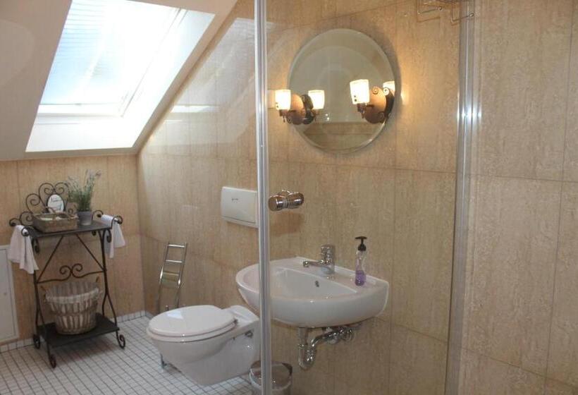 غرفة قياسية فردية حمام مشترك, Anno 1900 Hotel Babelsberg