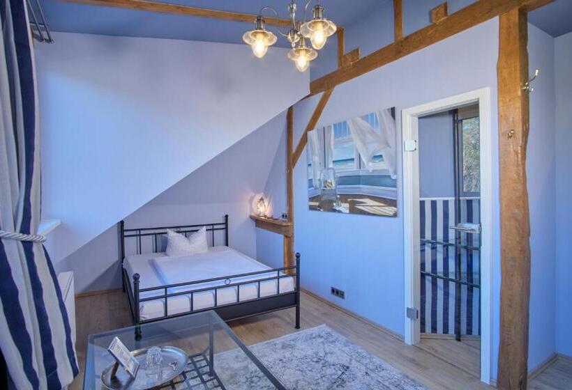 غرفة قياسية فردية حمام مشترك, Anno 1900 Hotel Babelsberg