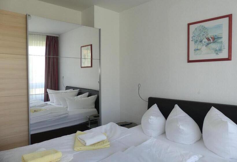 Апартаменты 1 Спальня с Балконом, Apartmenthaus Binzer Sterne