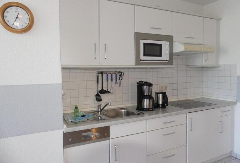 Апартаменты 1 Спальня с Балконом, Apartmenthaus Binzer Sterne