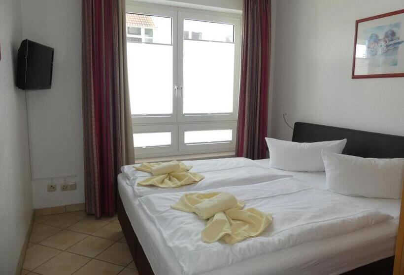 Апартаменты 2 Спальни с Балконом, Apartmenthaus Binzer Sterne