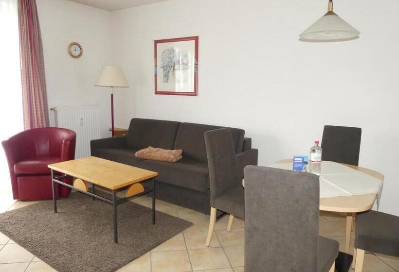 Апартаменты 2 Спальни с Балконом, Apartmenthaus Binzer Sterne