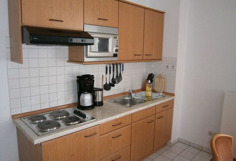 Апартаменты Комфорт 1 Спальня, Apartmenthaus Binzer Sterne