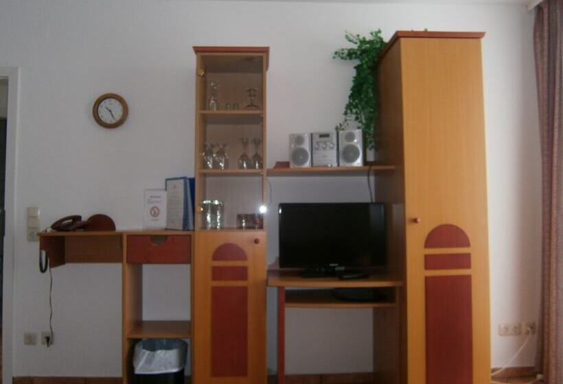 Апартаменты 1 Спальня с Балконом, Apartmenthaus Binzer Sterne