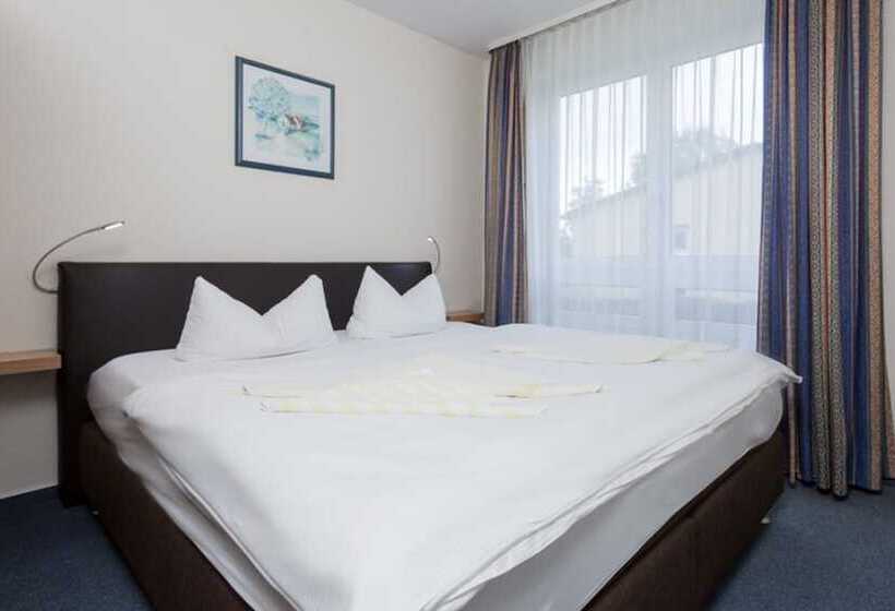 Апартаменты 1 Спальня с Балконом, Apartmenthaus Binzer Sterne