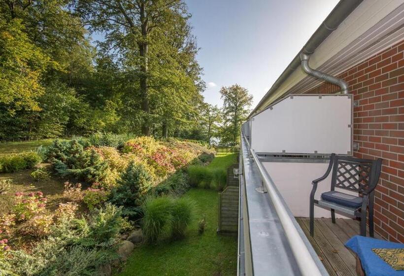 غرفة قياسية مزوَّدة بشُرفة, Badehaus Goor