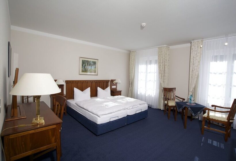 غرفة قياسية مزوَّدة بشُرفة, Badehaus Goor