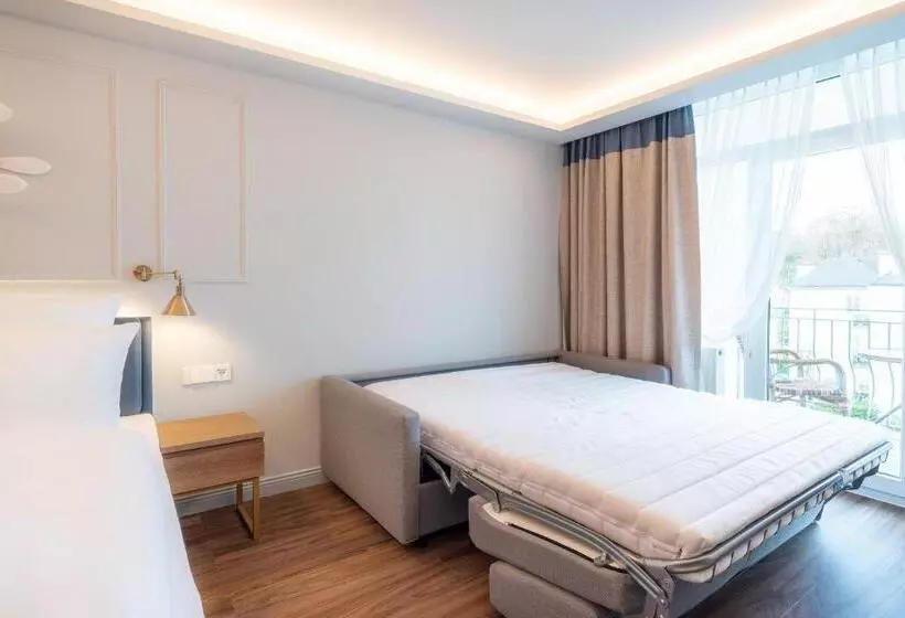 Comfort room with balcony, Seetelhotel Pommerscher Hof