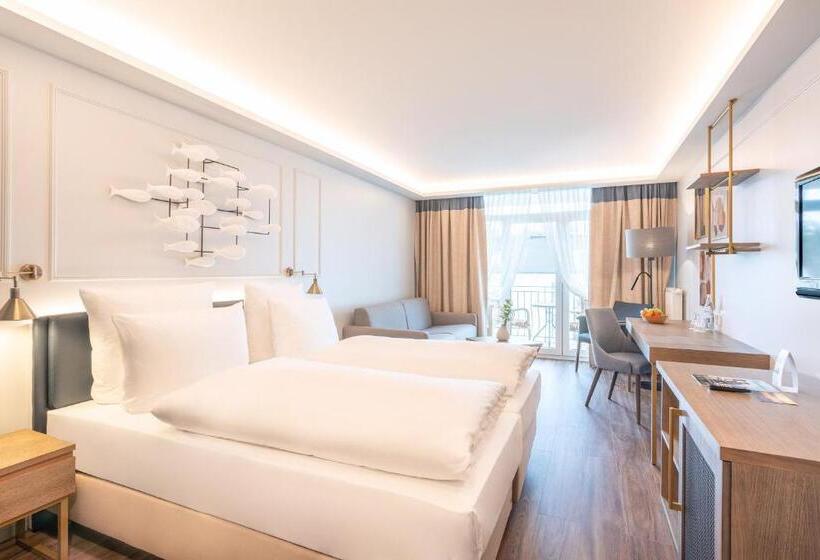 Comfort room with balcony, Seetelhotel Pommerscher Hof