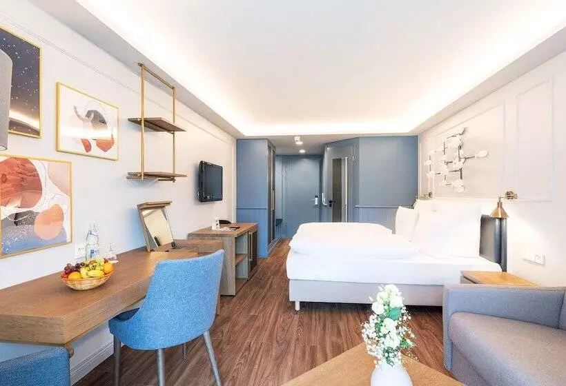 Comfort room with balcony, Seetelhotel Pommerscher Hof