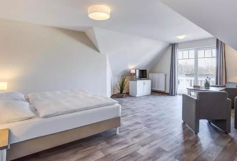 Huoneisto 1 Makuuhuone, Strandresort Markgrafenheide
